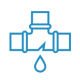 Water Leak Icon for Smart Water Metering
